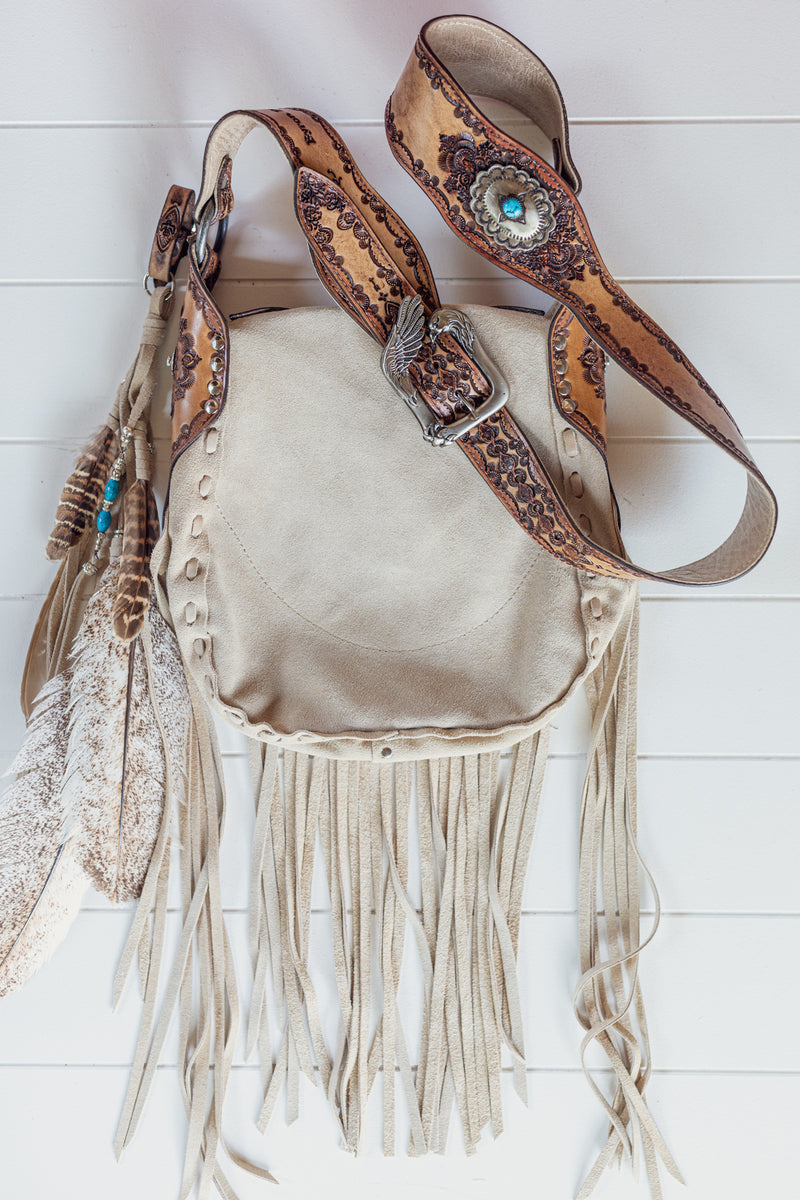 Cheyenne Eagle Bag with Navajo Concho